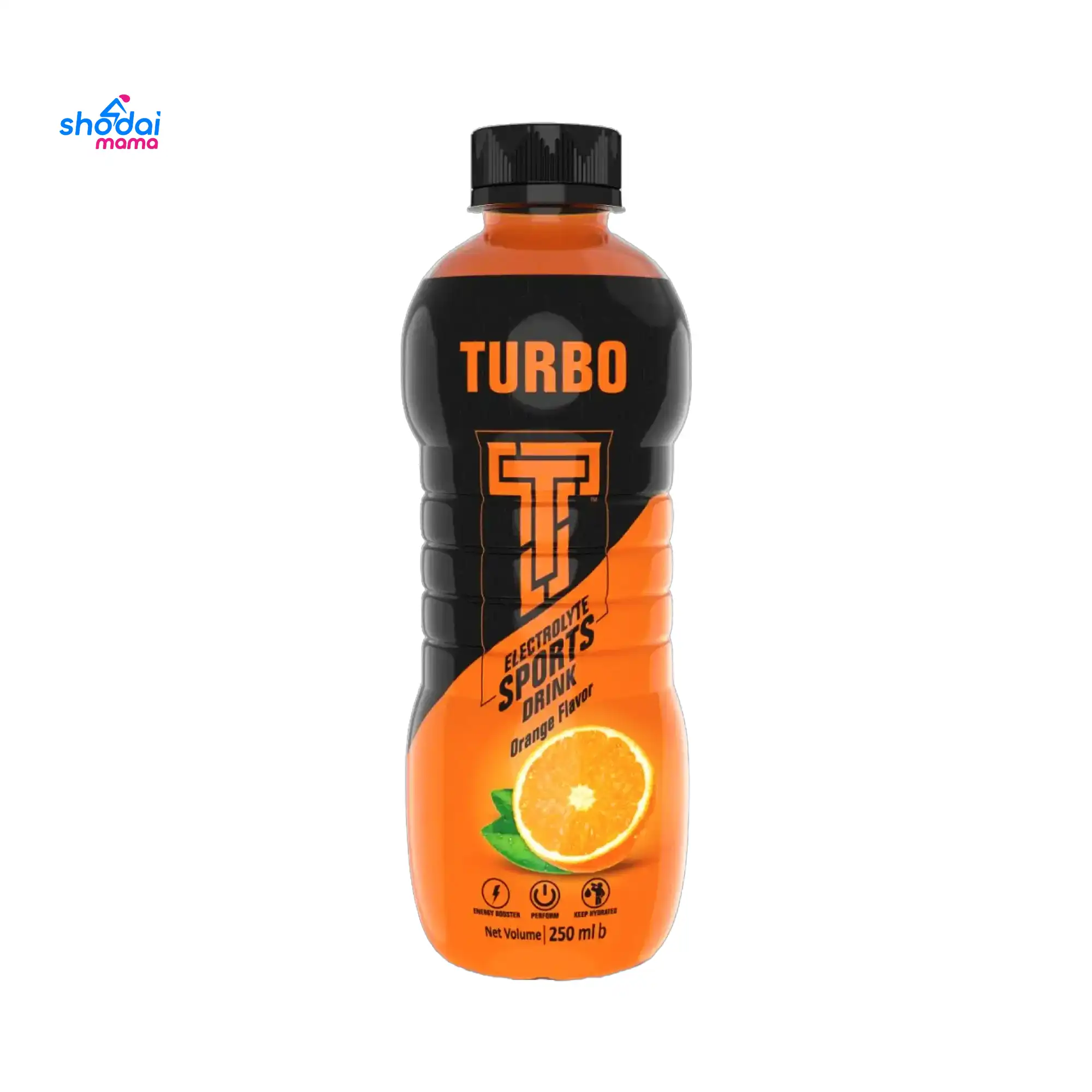 Akij Turbo Electrolyte Drink Orange Flavour 250ml